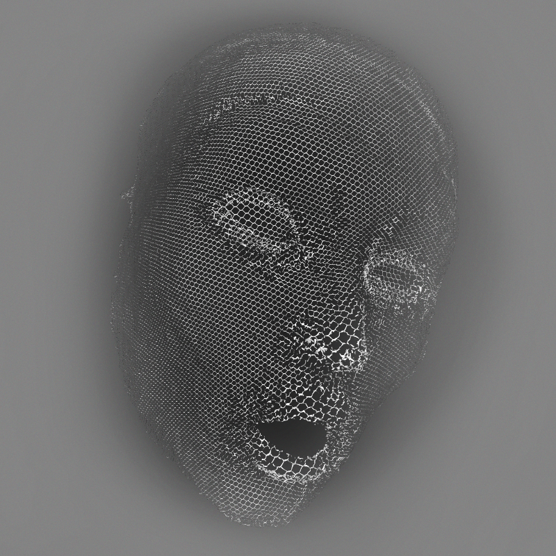 Minima Monochromy Mask #8 static token preview