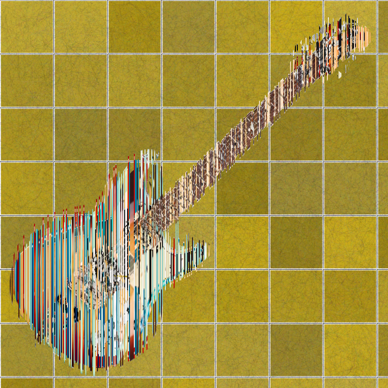 Ghosted Guitars #1 static token preview