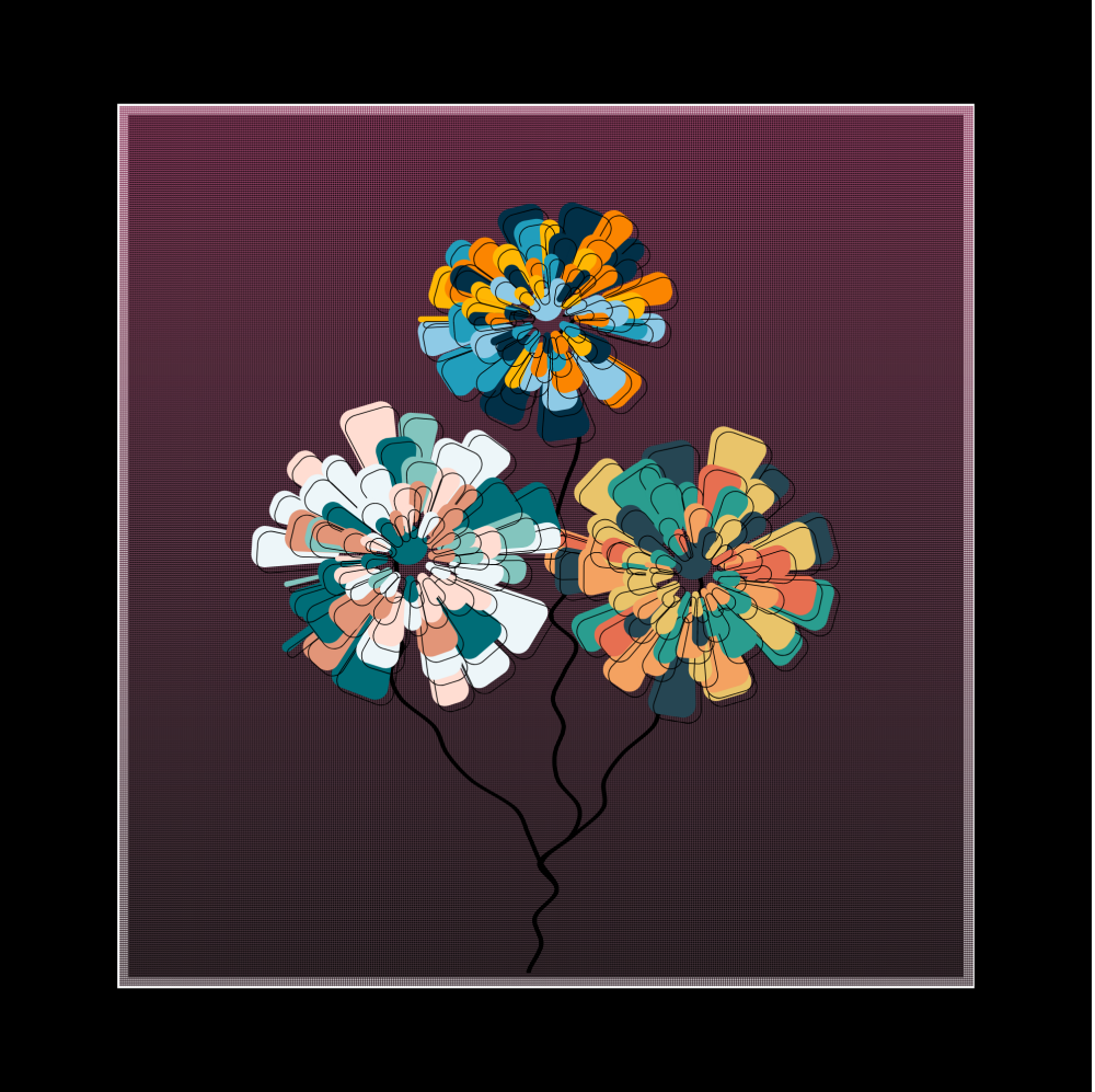 五彩向日葵 colorful sunflowers #5 static token preview