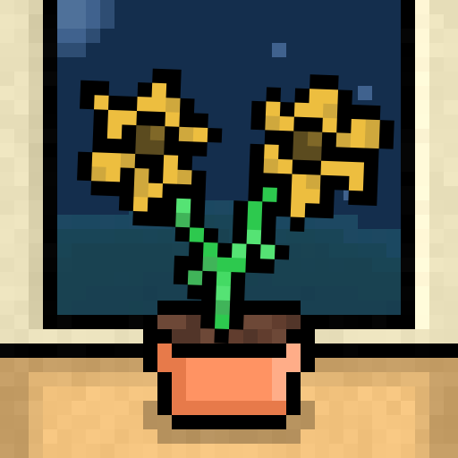 Pixel Flowers #30 static token preview