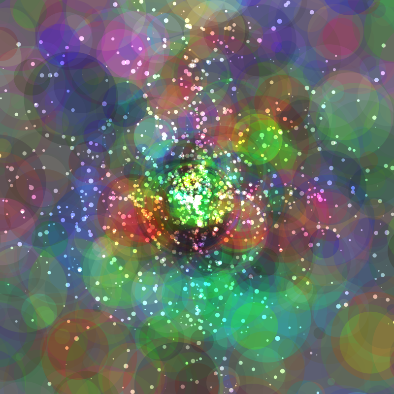 Universe of circles #17 static token preview