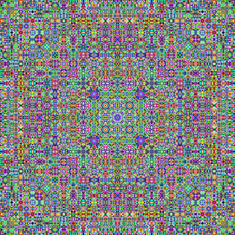 Kaleidoscopic Nexus #12 static token preview