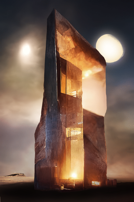 Desert Solitude #108 static token preview