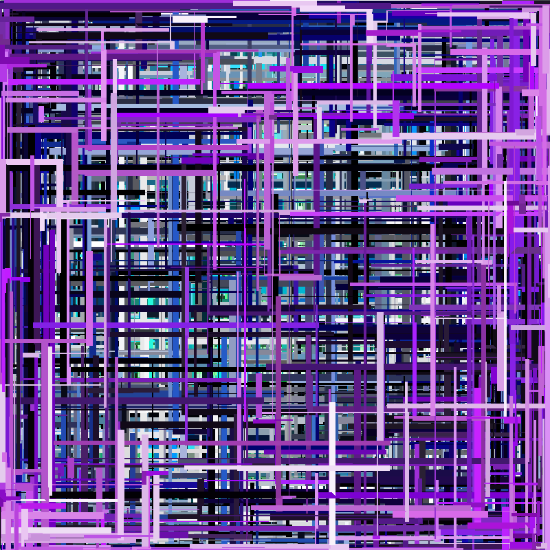 Bifurcations (straight lines) #4 static token preview