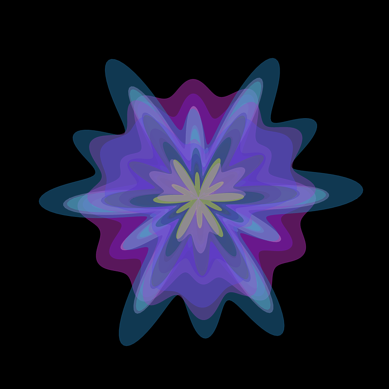 Blooming Flowers #13 static token preview