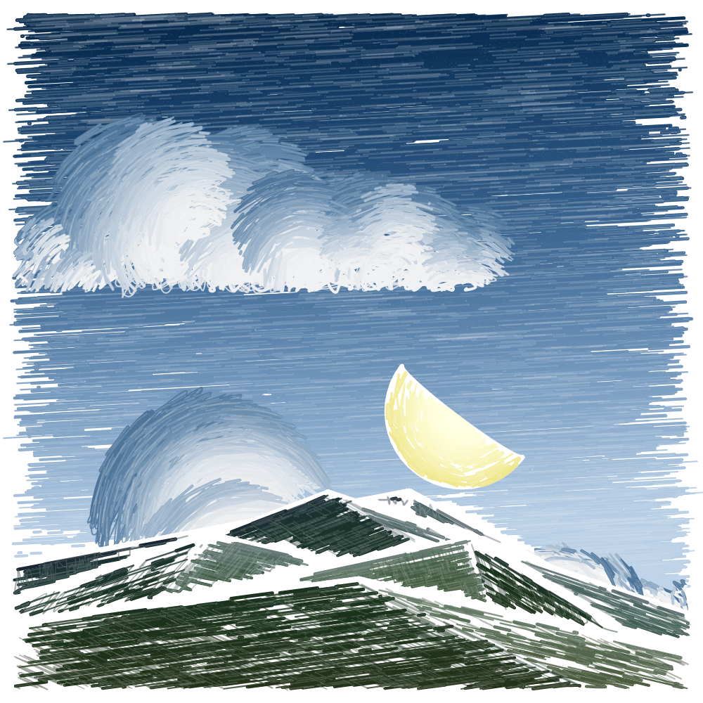 Mount Doodle #237 static token preview