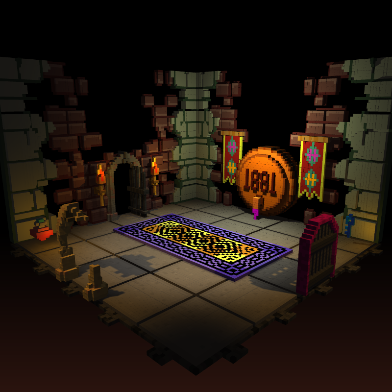 8-bit Dungeons #10 static token preview