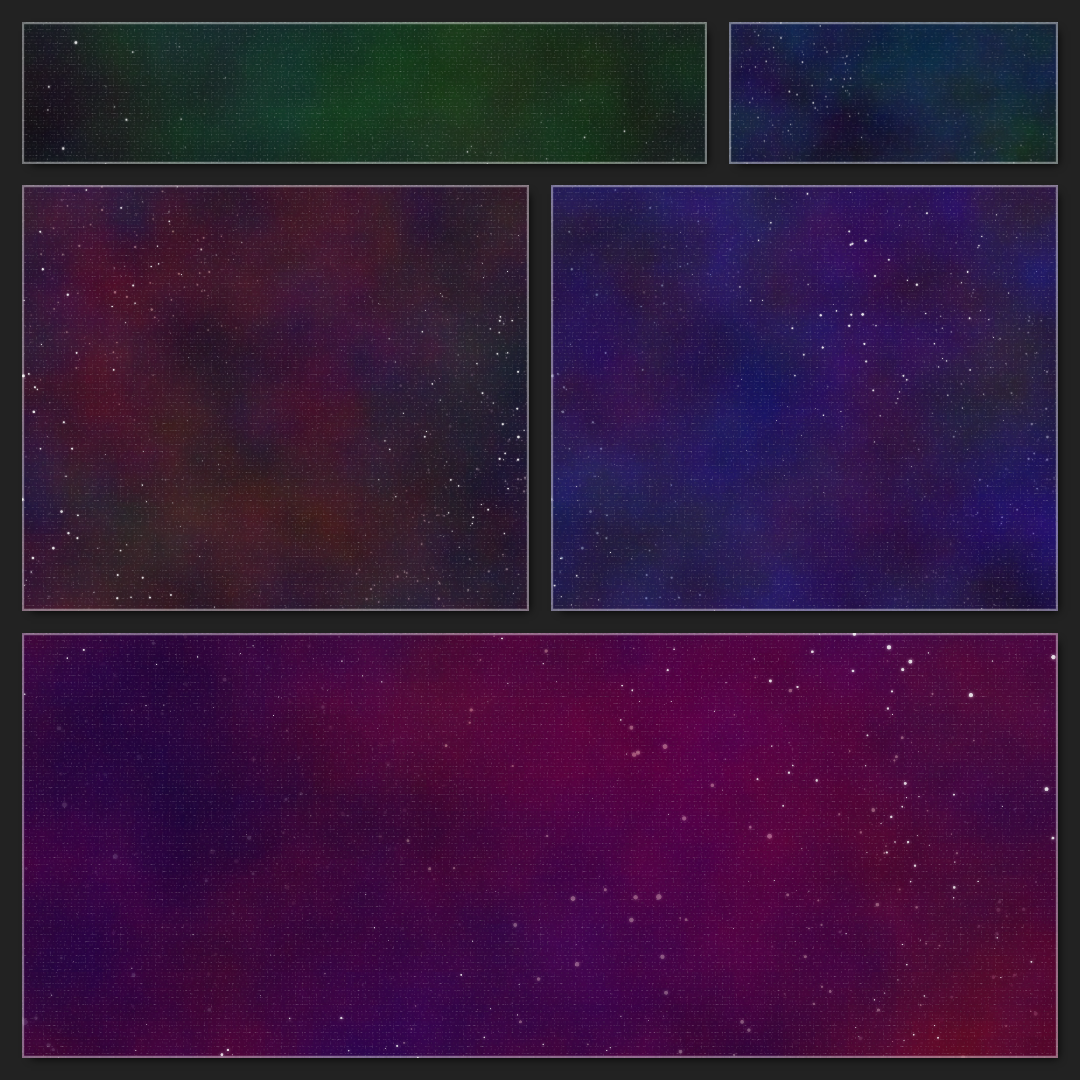 Nebula Clusters #18 static token preview