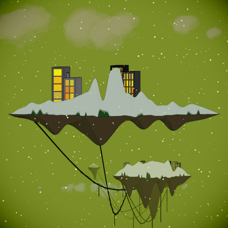 Flying Islands #17 static token preview