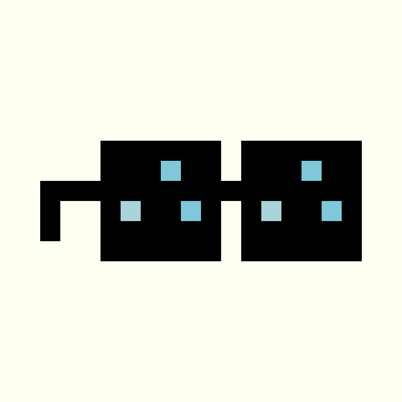 Coded Nouns Glasses #12 static token preview