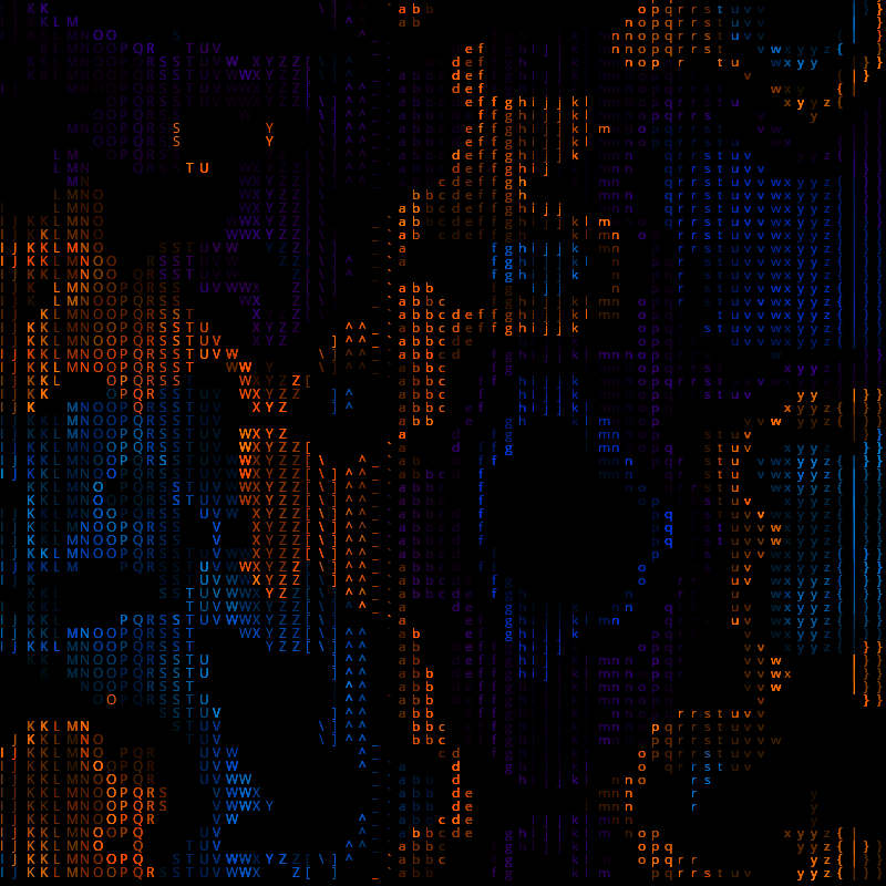 Ascii Noise #17 static token preview