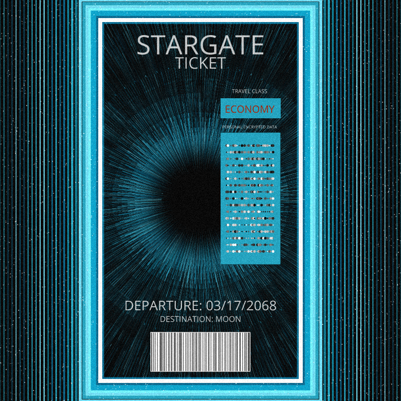 Stargate Ticket | Reboot #12 static token preview