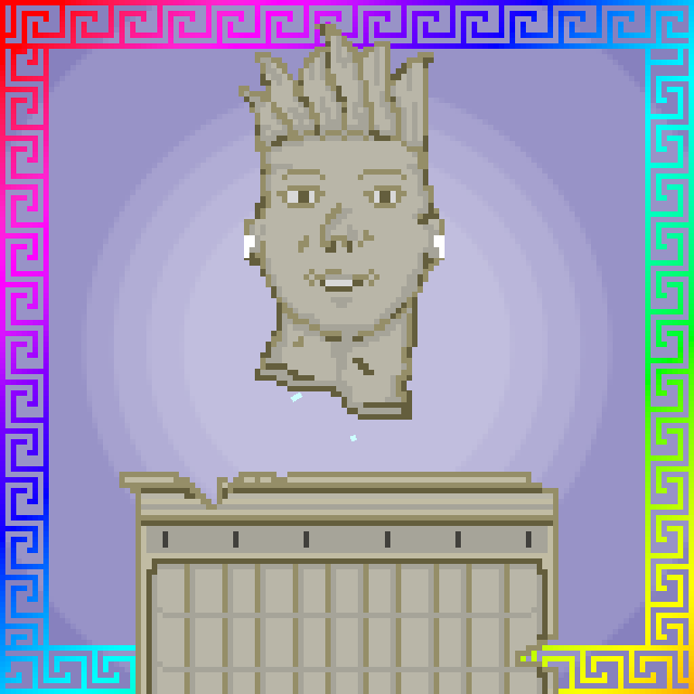 Stone Headz #9 static token preview