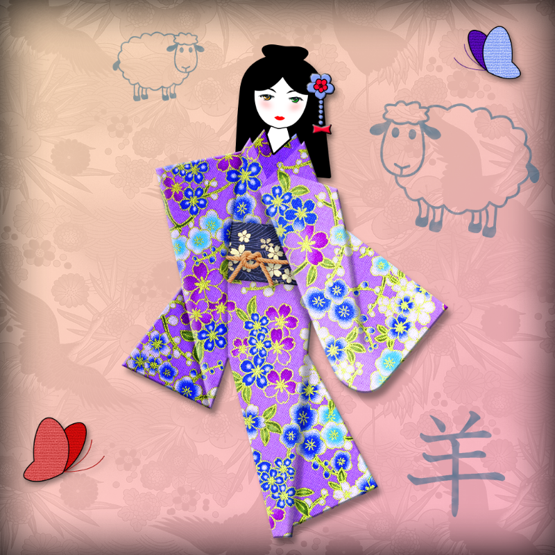 Origami Girls #5 static token preview