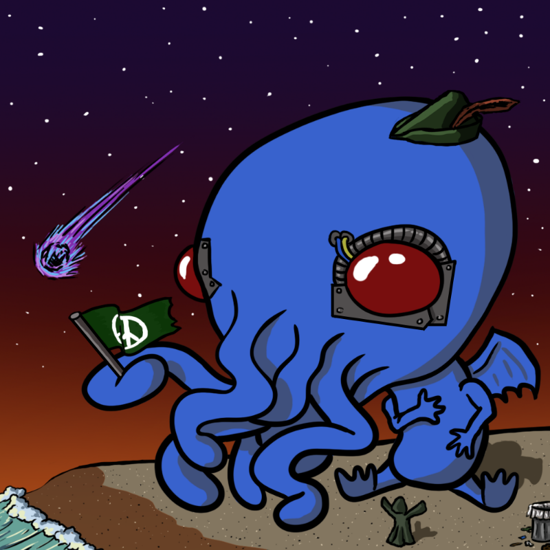Chibi-thulhu #1 static token preview