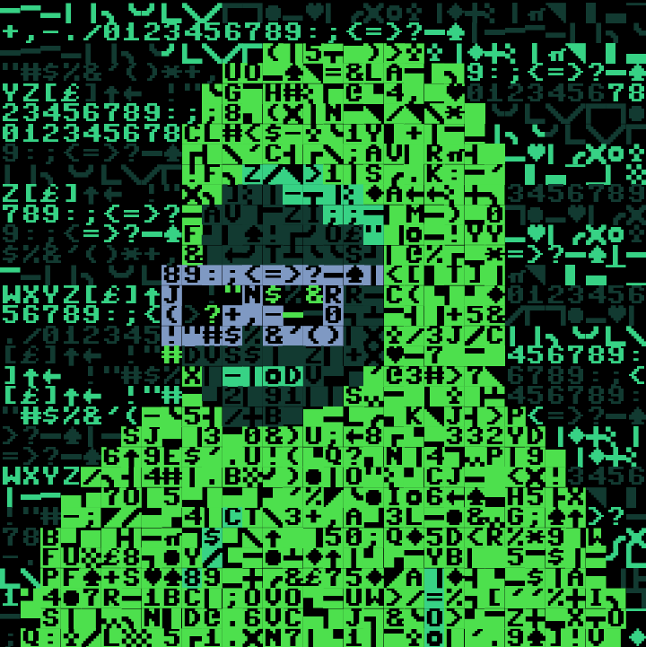 Right Click Ascii As #24 static token preview