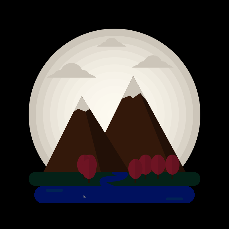 Lonely Landscape #9 static token preview