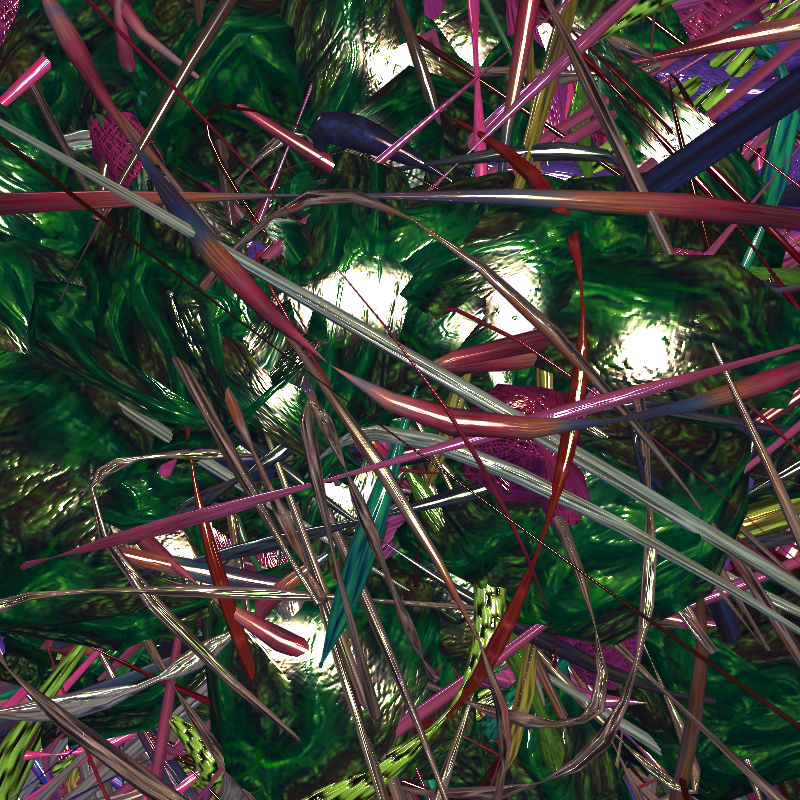 Prismatic Thickets #15 static token preview
