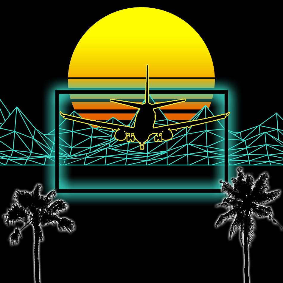 S Y N T H W A V E Nightlife Generator #17 static token preview