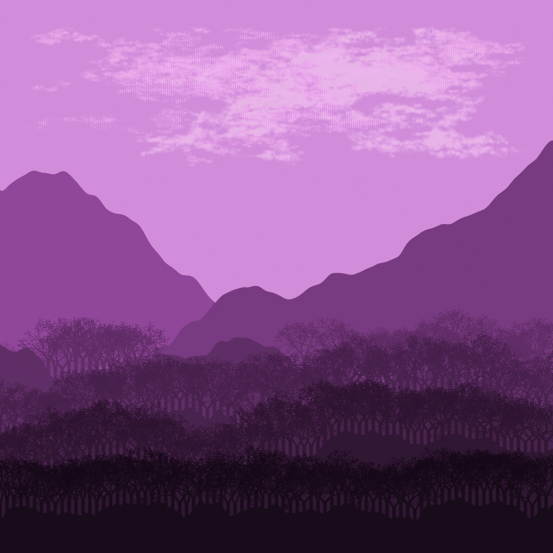 Generative Mountains #8 static token preview