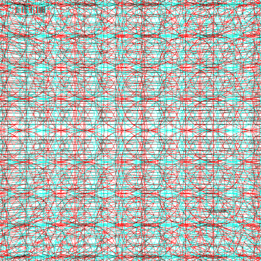 anaglyphic - delta pattern #5 static token preview