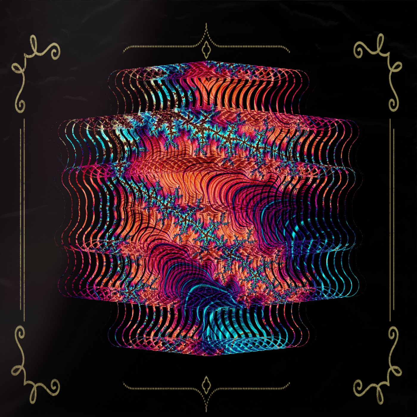 Frame Fractal #12 static token preview