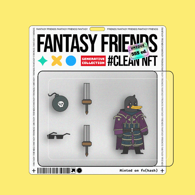Fantasy Friends #21 static token preview