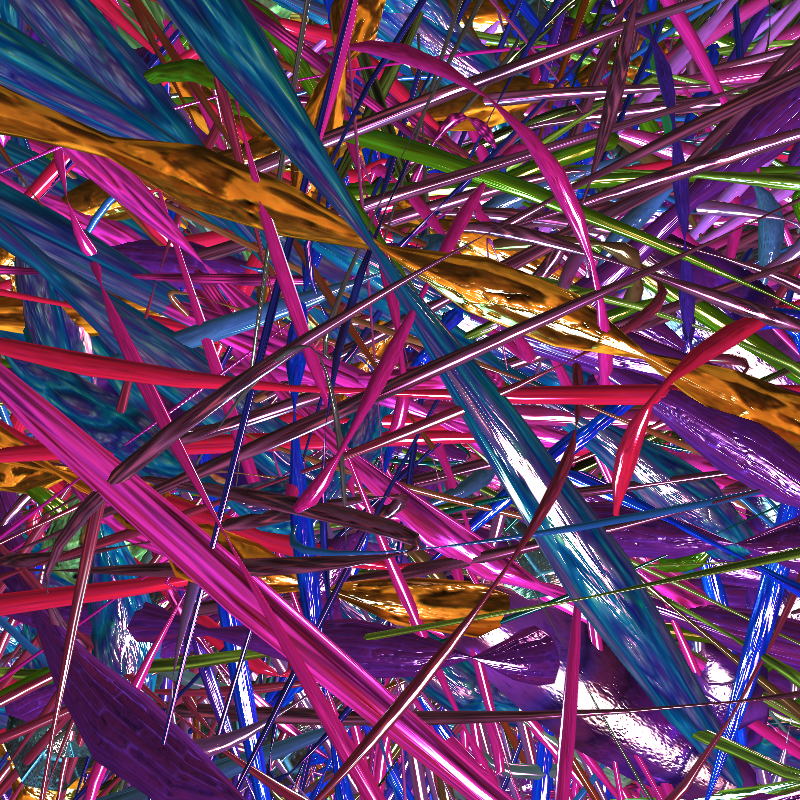 Prismatic Thickets #37 static token preview