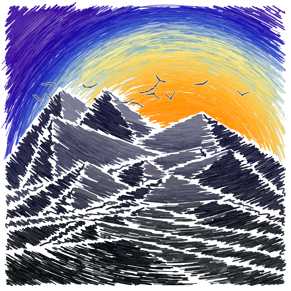 Mount Doodle #30 static token preview
