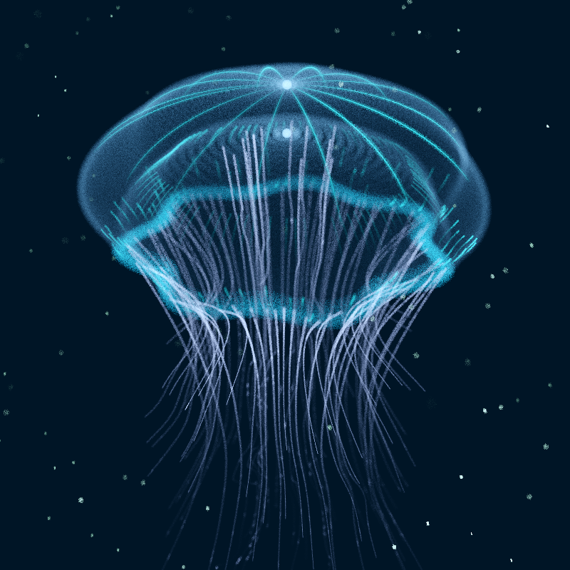 Creatures of the Deep #1 - The Jellyfish #19 static token preview