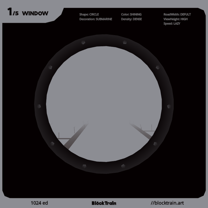 BlockTrain Window #1 static token preview