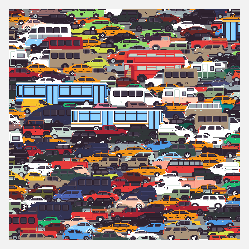 Traffic Jam #32 static token preview