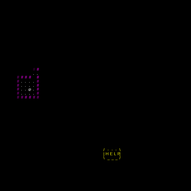 ascii dungeons horror #3 static token preview