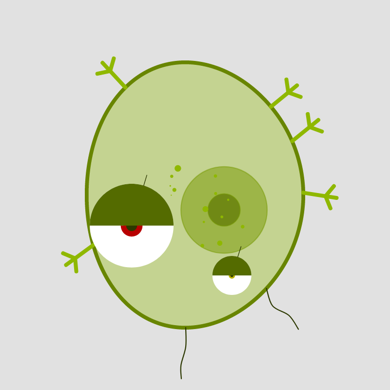 Virus generative #26 static token preview