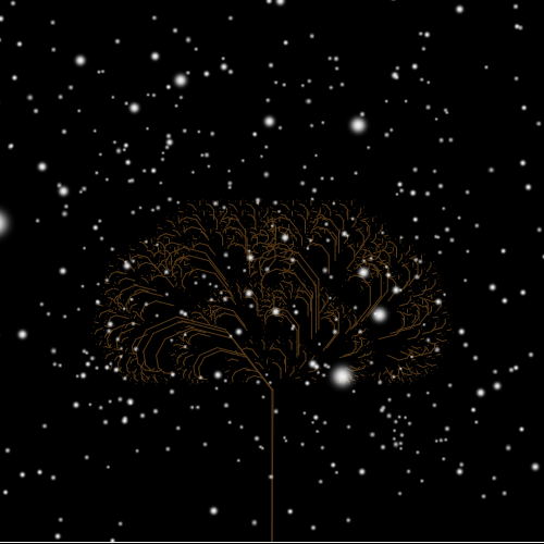 Trees in the snow #6 static token preview