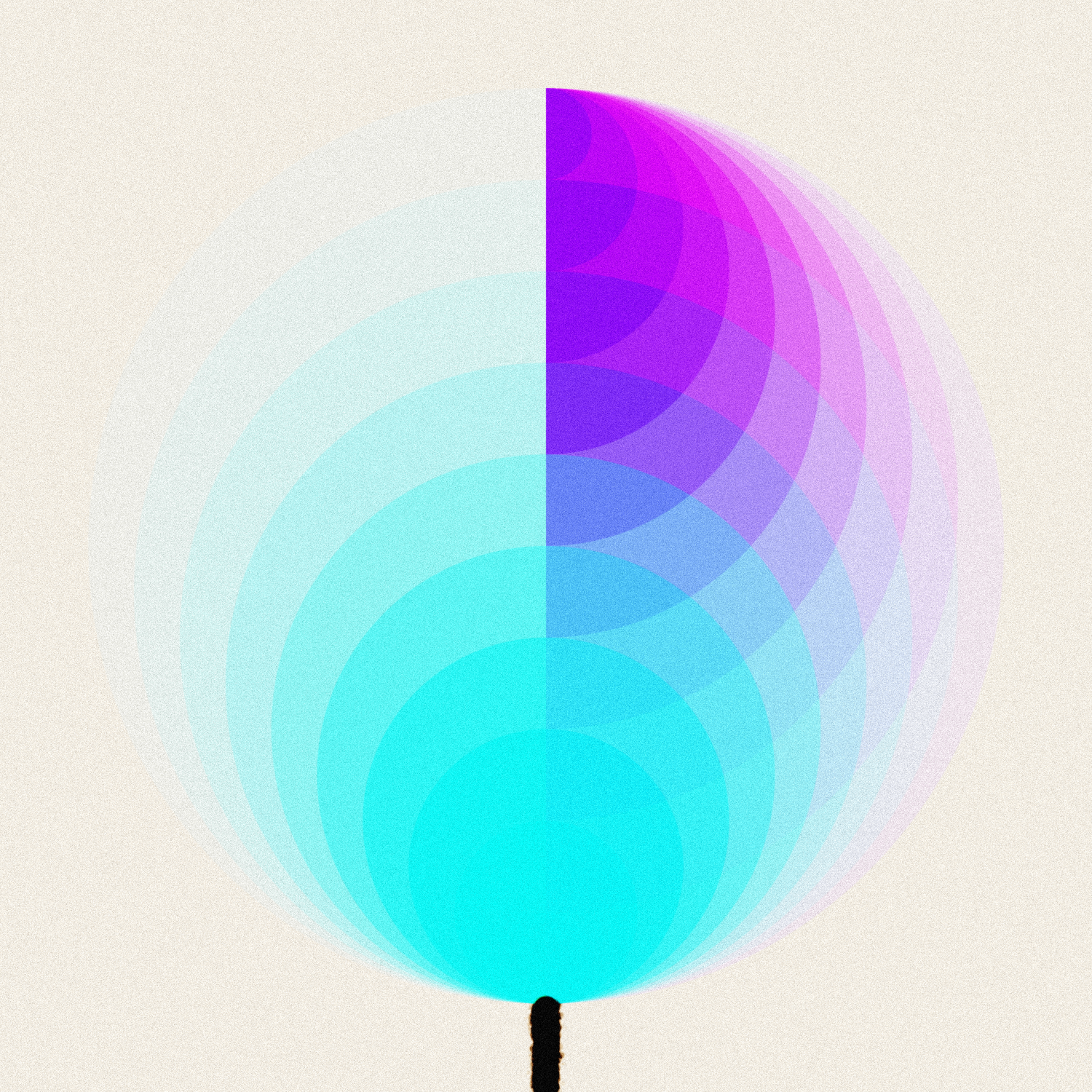 Fx(hash) Generative Birthday Candle #18 static token preview