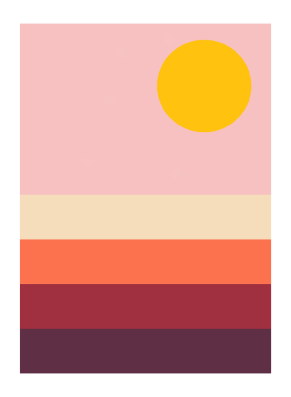 Sunsets #4 static token preview