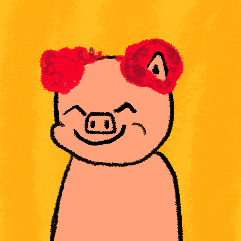 Peculiar Pigs #15 static token preview