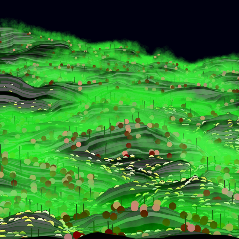 Alien Landscape #18 static token preview