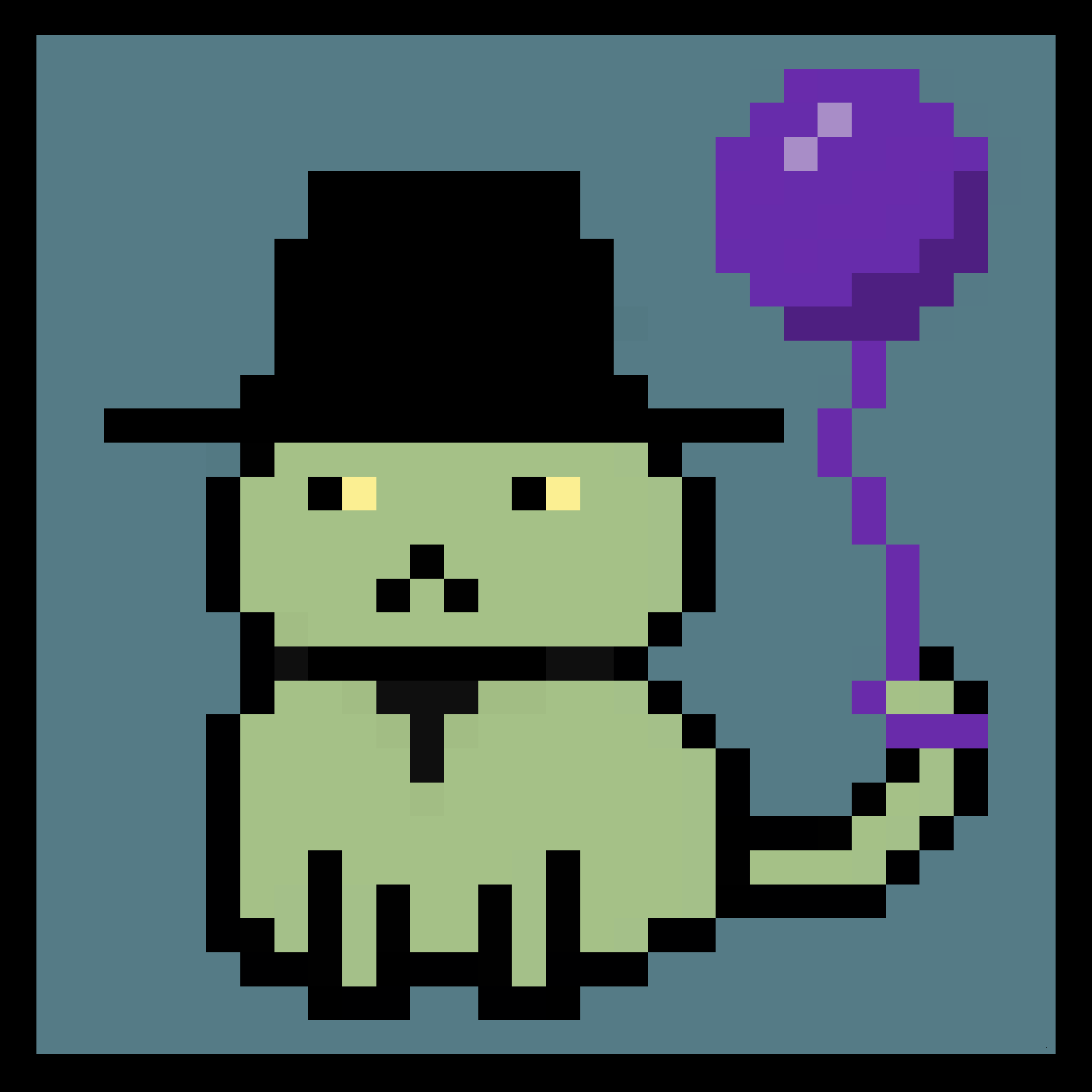 Lazy Kitties #208 static token preview