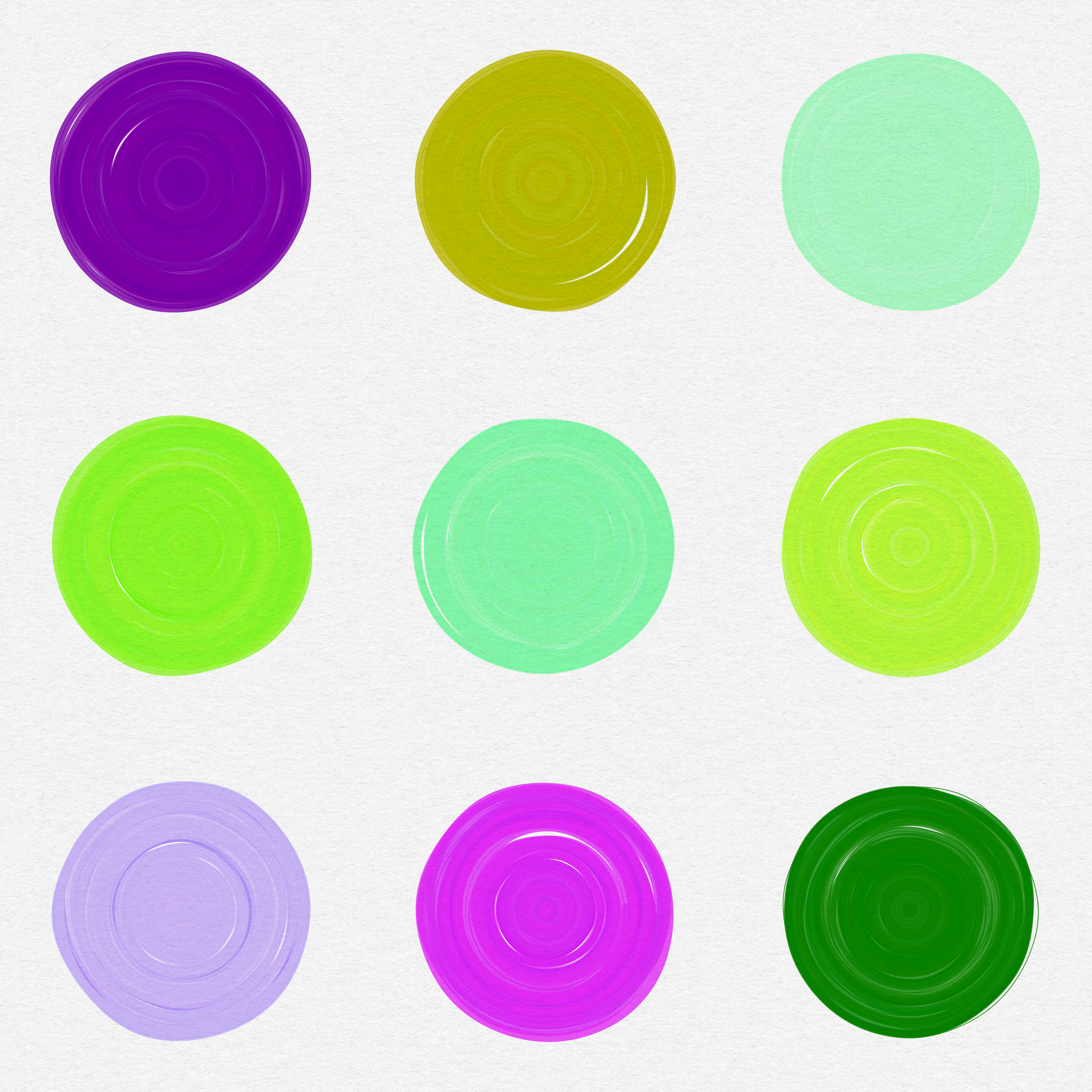 M'Fing Dots on a M'Fing Grid #23 static token preview