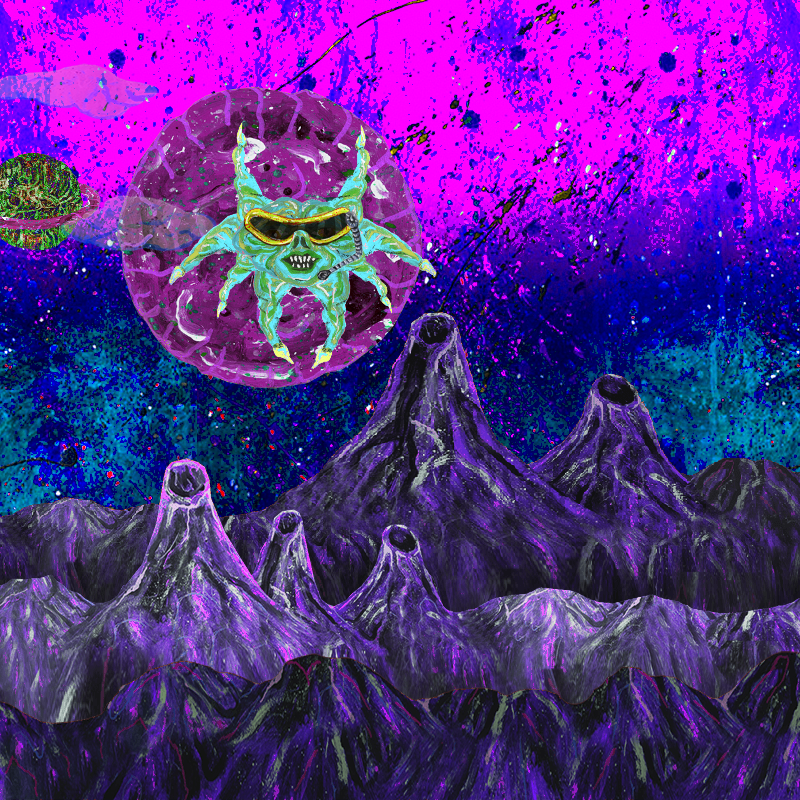 Ultra Rare 6-Armed 2-Tailed Buzzing Weirdo #1 static token preview