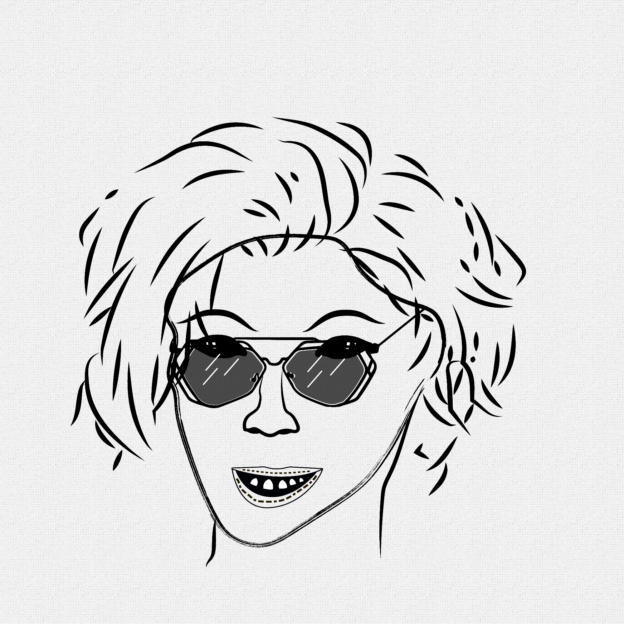 Woman Face #9 static token preview
