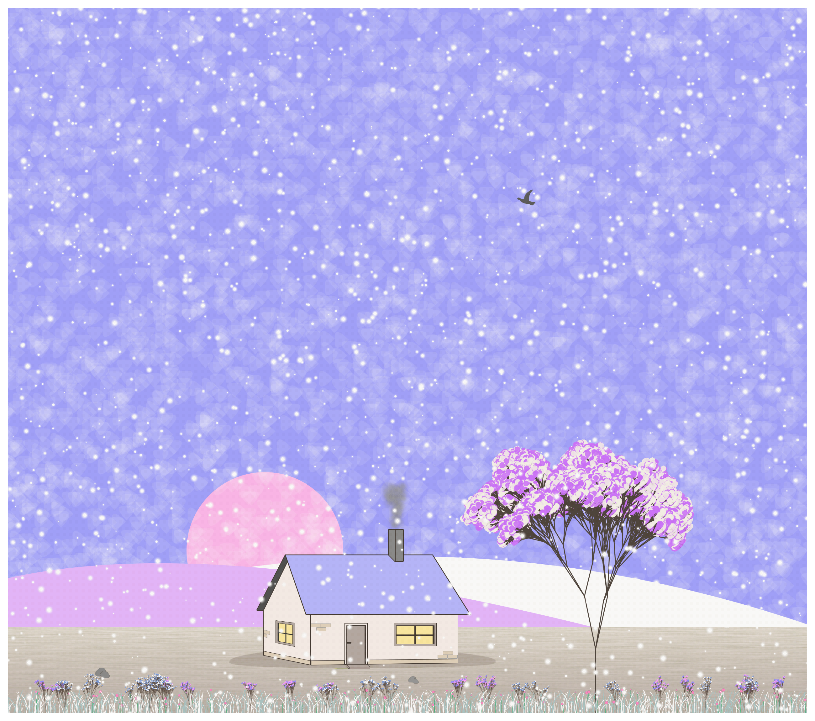 First Snow in La Invernada #15 static token preview
