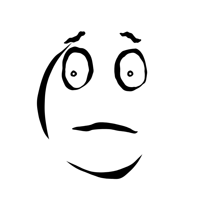 Ink Face Sketch #4 static token preview