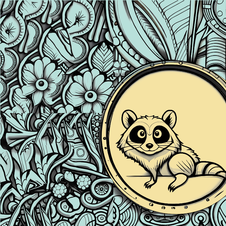 Playful weasel #2 static token preview