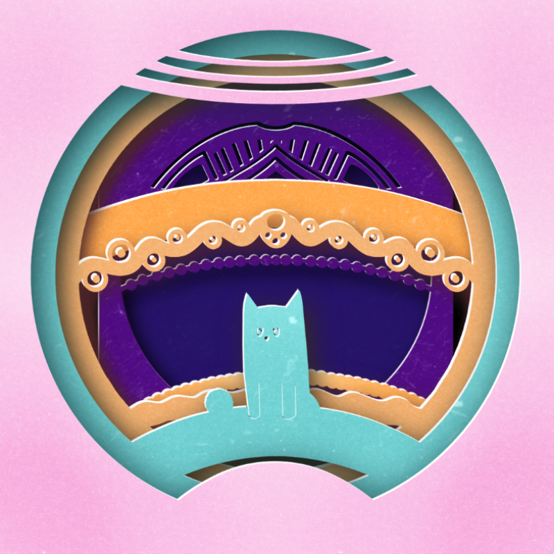 Kitten Fantasy #3 static token preview