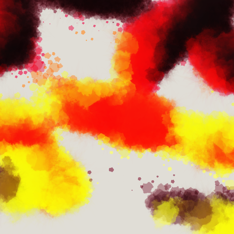 Watercolor Clouds #23 static token preview