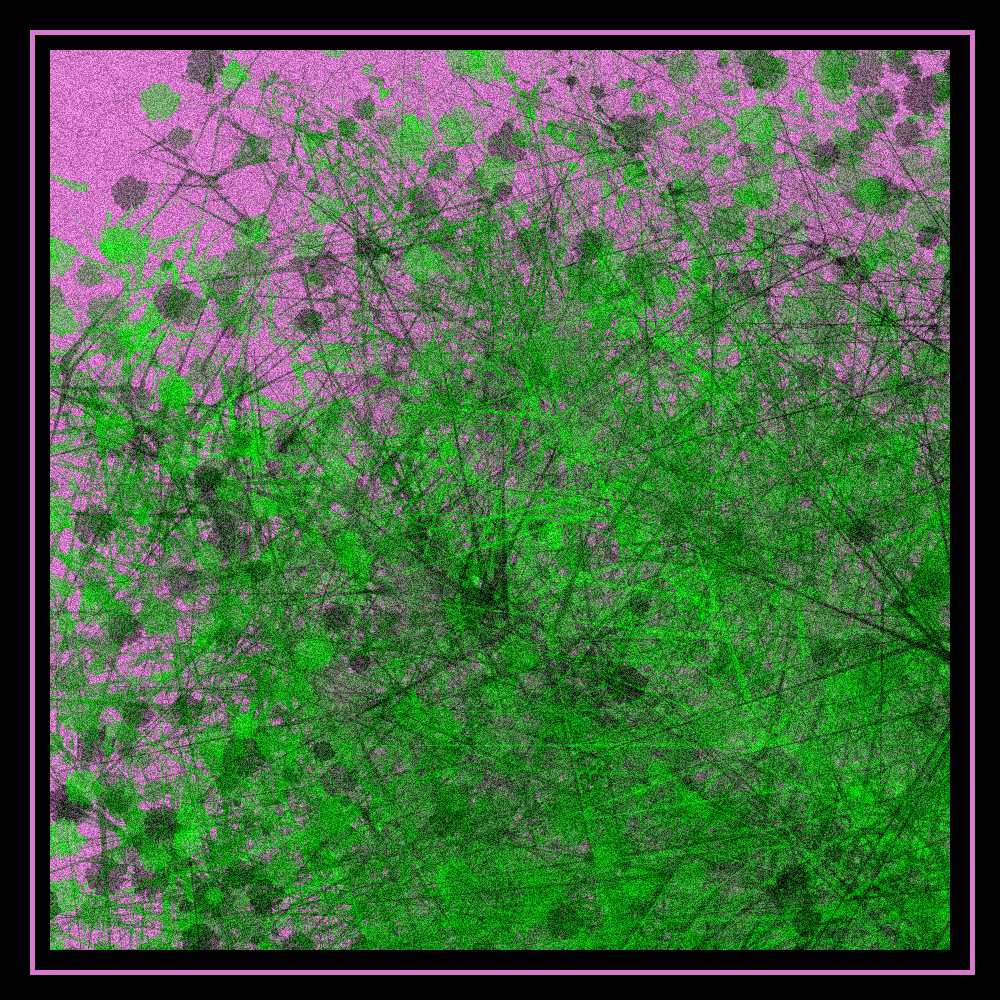 Abstract painting - vegetation #2 static token preview