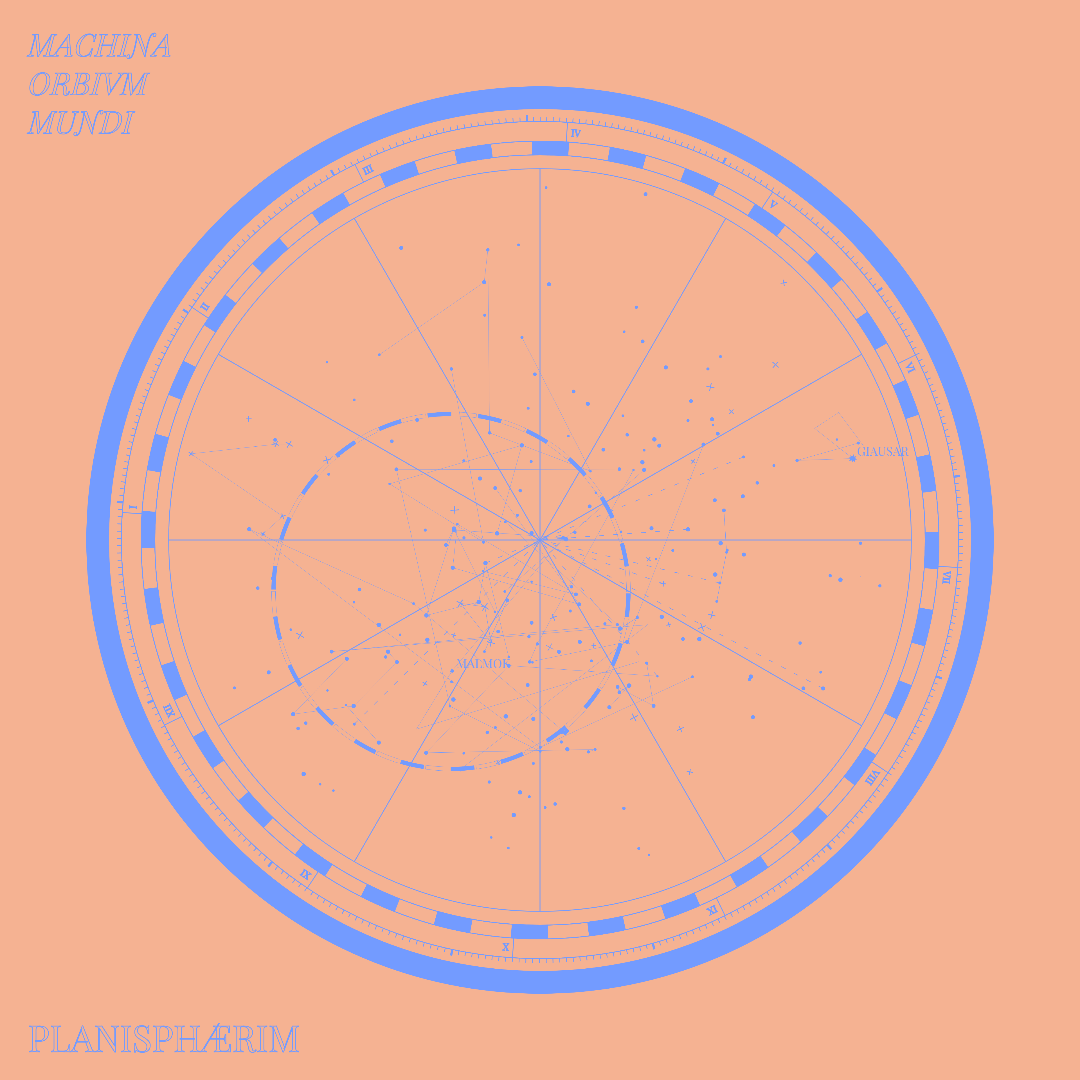 A Fictional Map Of Constellations #41 static token preview